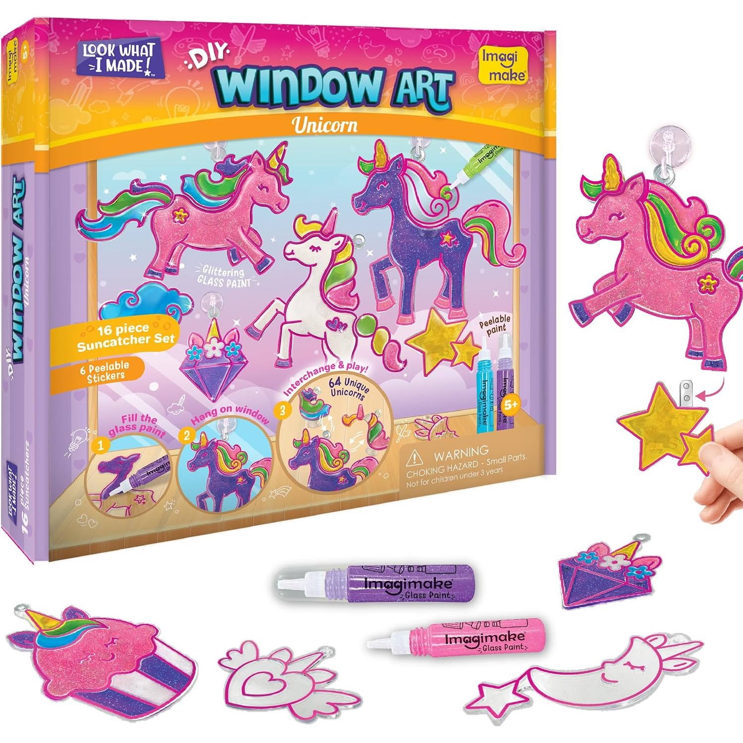 Unicorn Window Art Kit: image 1