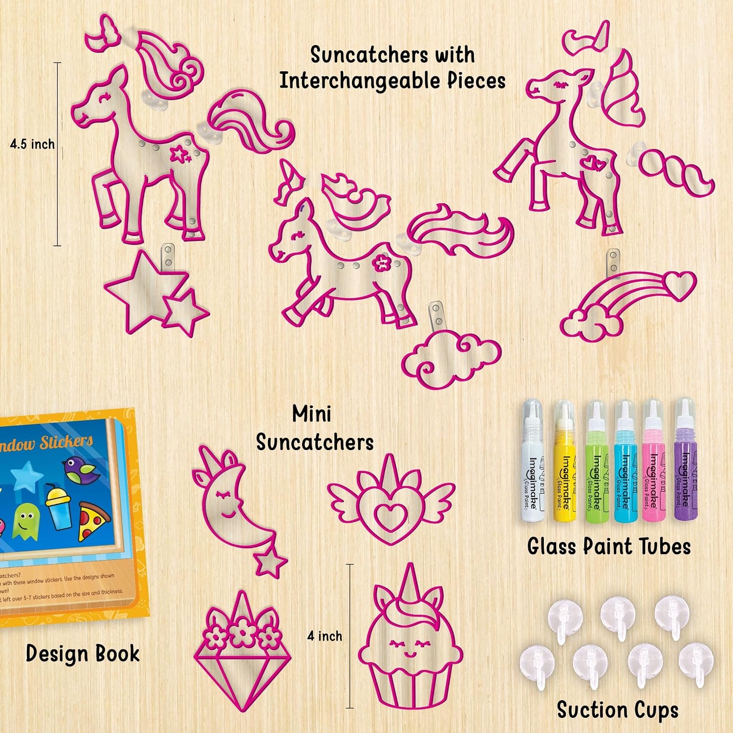 Unicorn Window Art Kit: image 2