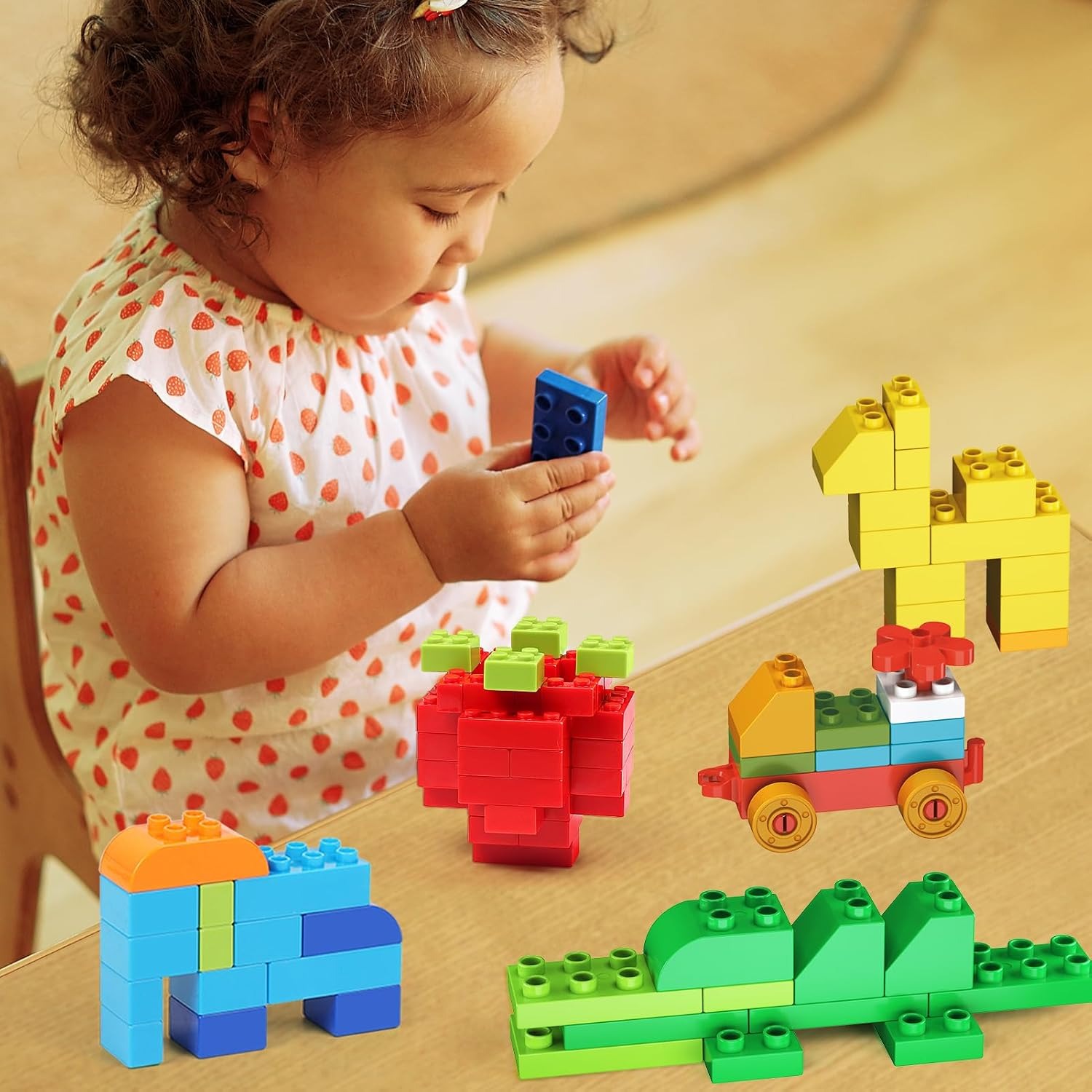 258 Piece Big Building Blocks Set