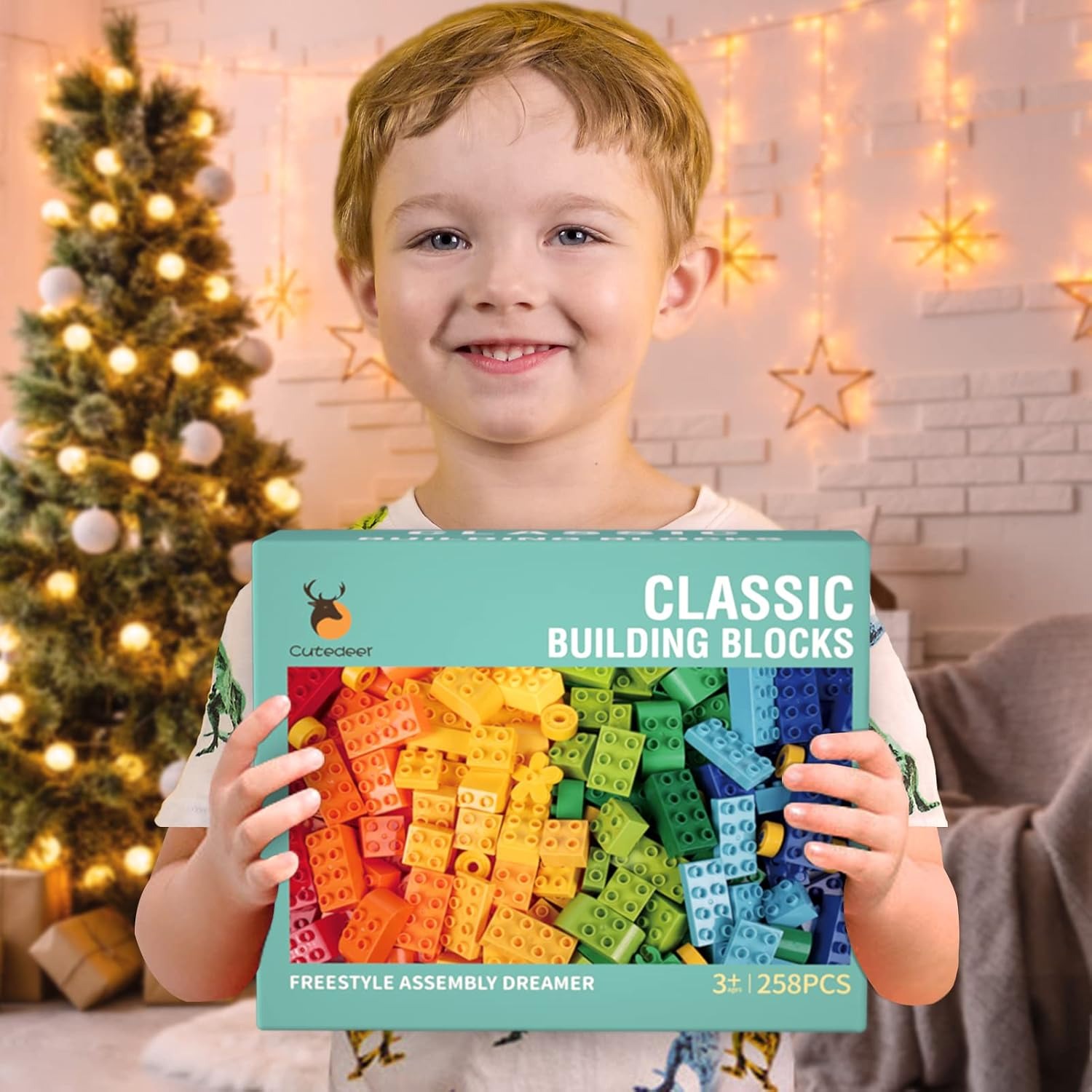 258 Piece Big Building Blocks Set