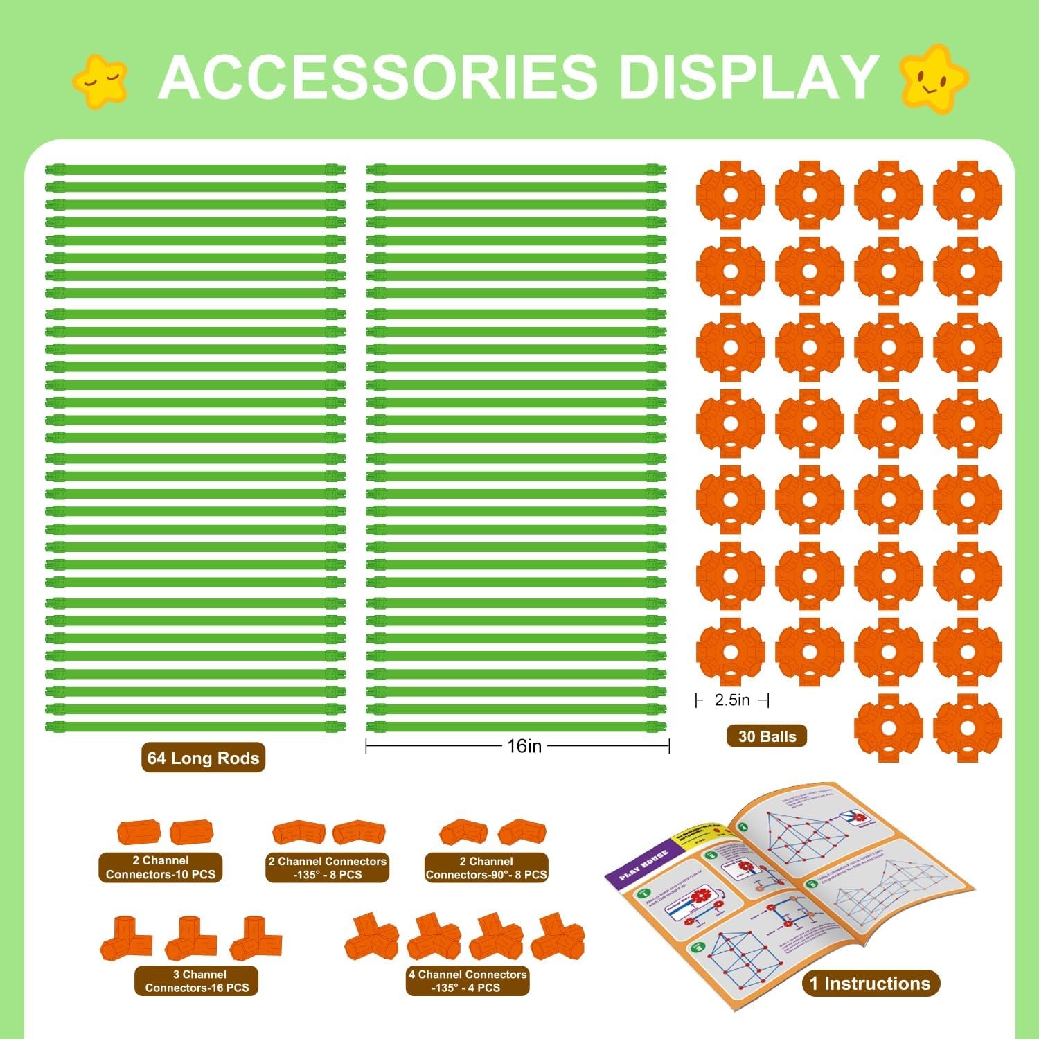 Fort Building Kit 140 Piece Ultimate Creative Set: image 7