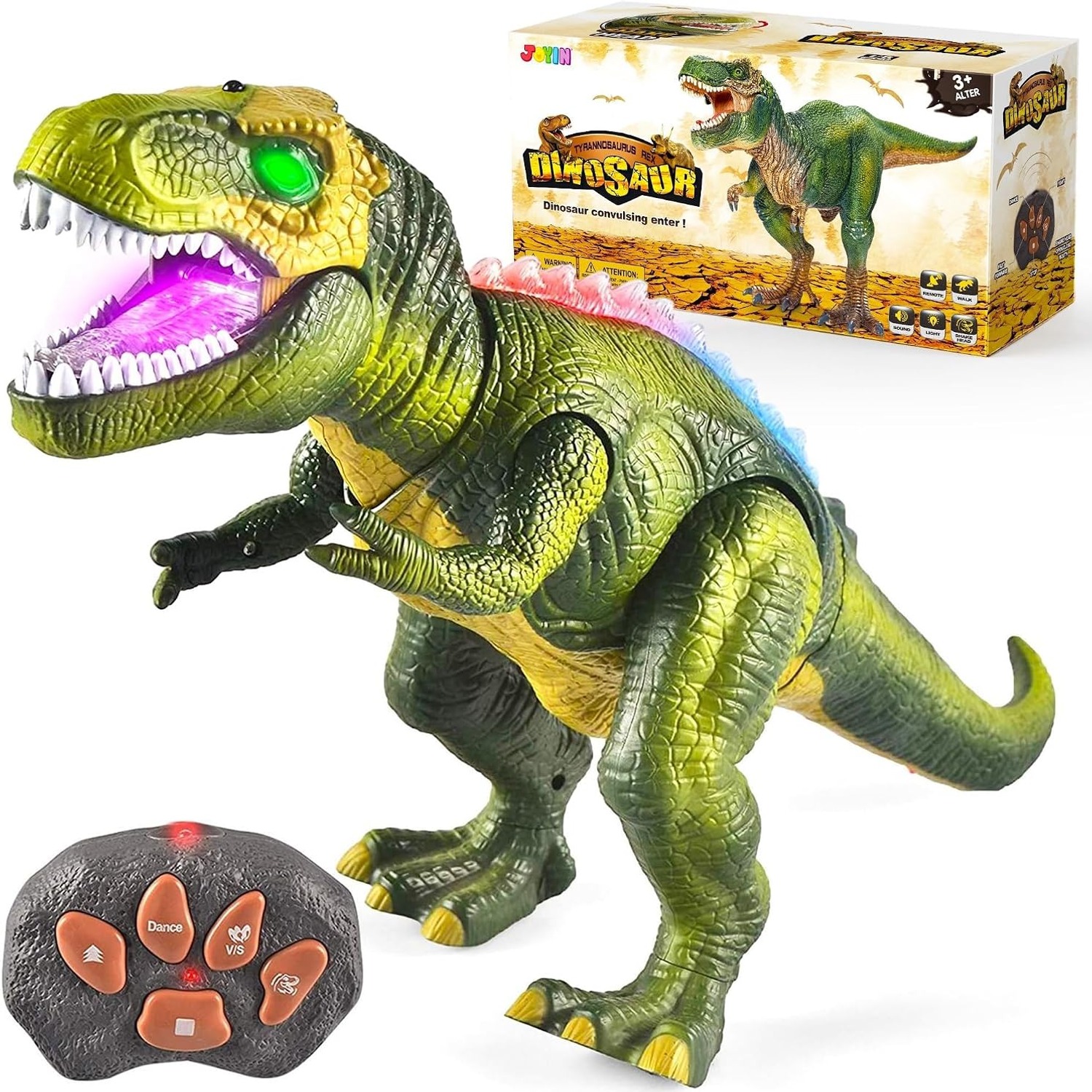Remote Control Walking and Roaring Robot Dinosaur: image 1