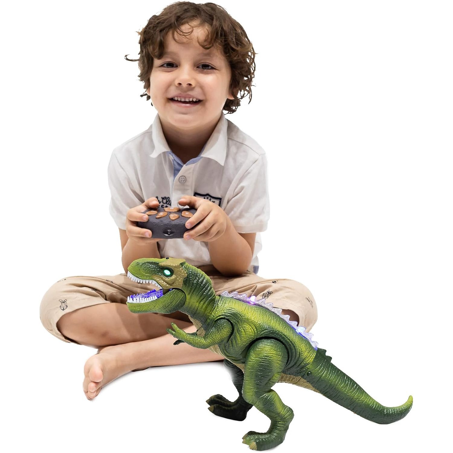 Remote Control Walking and Roaring Robot Dinosaur: image 7