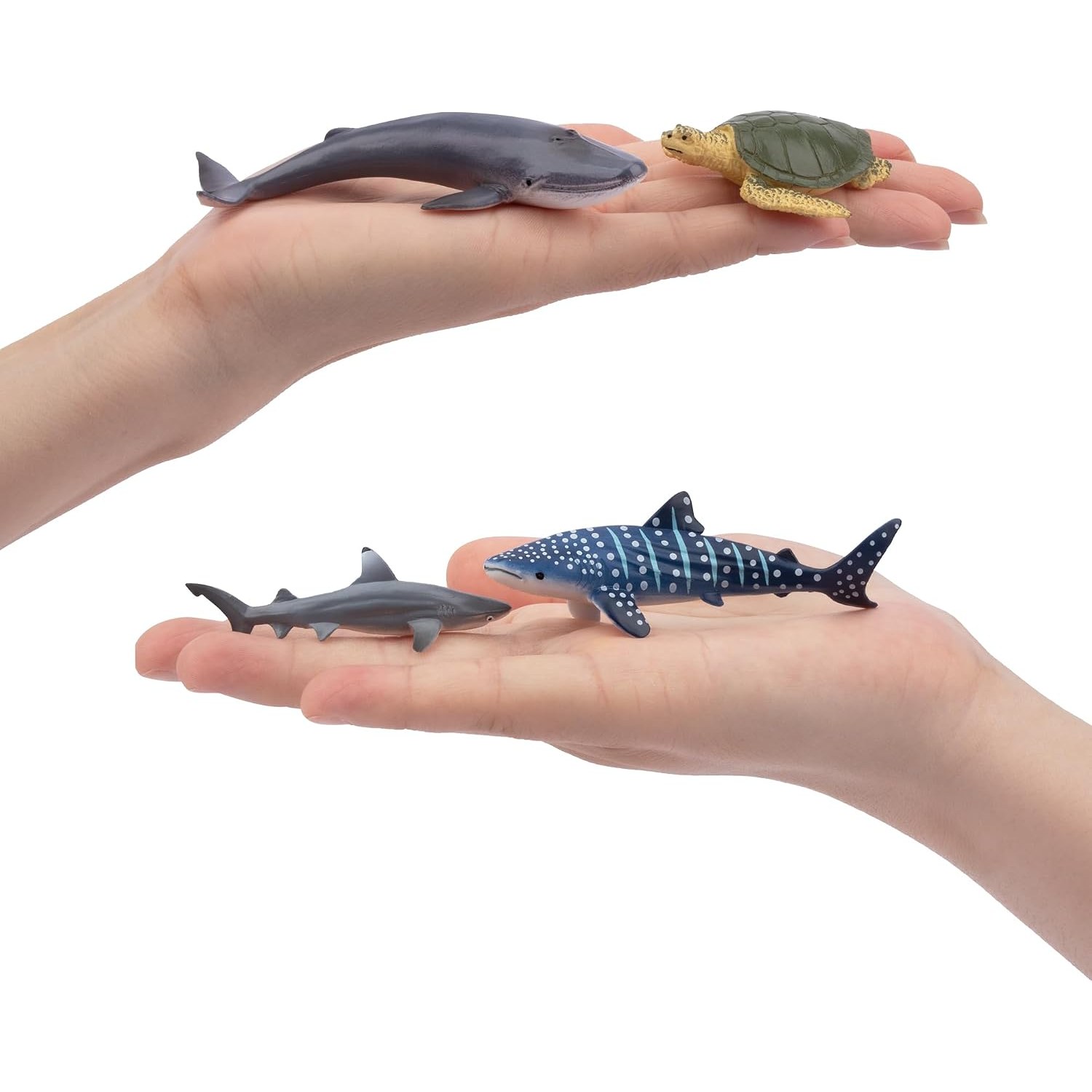 24-Piece Mini Sea Animal Figurines Set