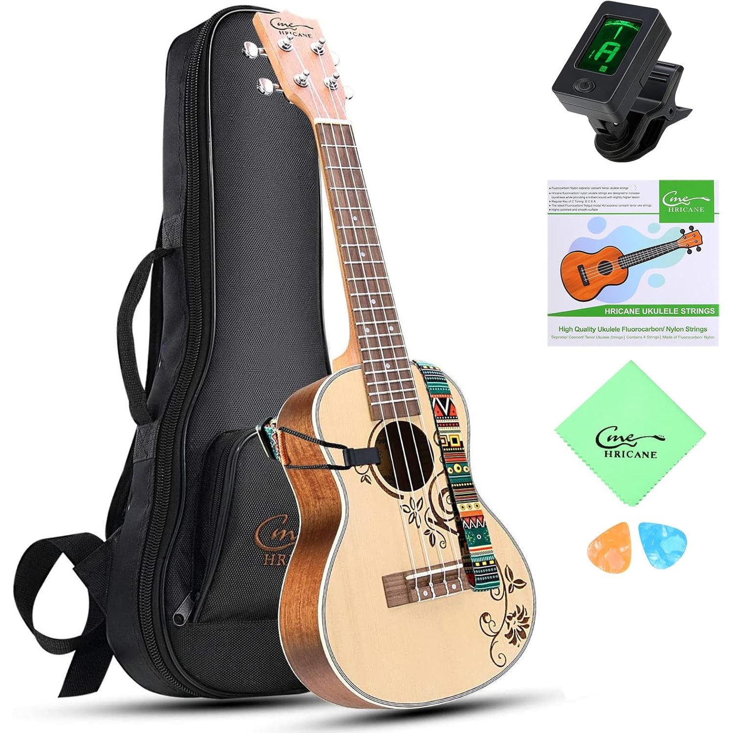 23 Inch Concert Ukulele Beginner Set