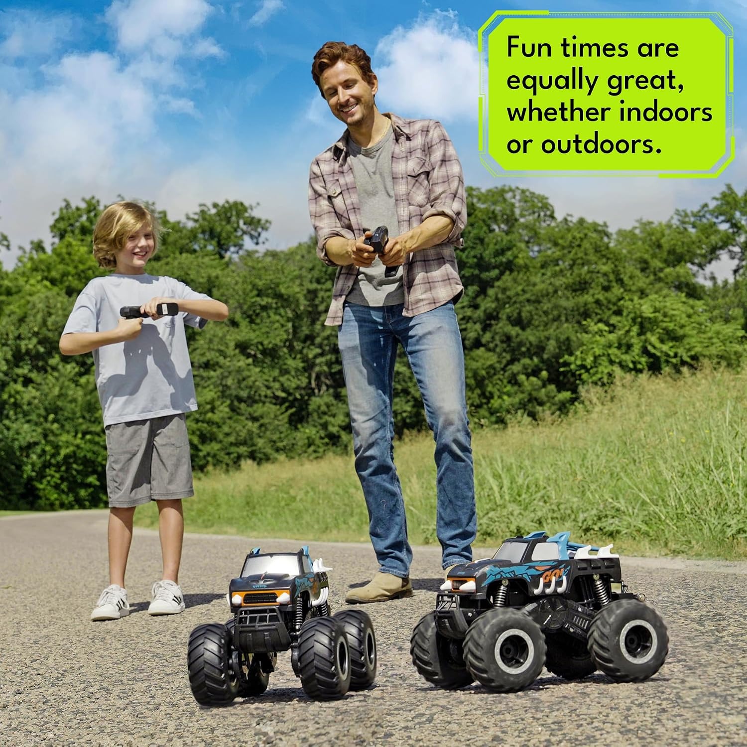 Amphibious RC Truck 1:16 Scale Waterproof Monster Truck: image 7