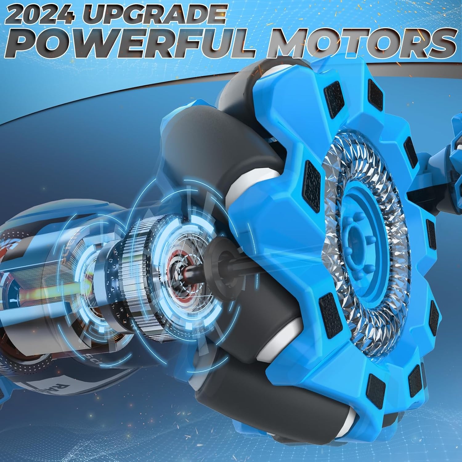 Gesture Control Stunt Car with Sensing Watch