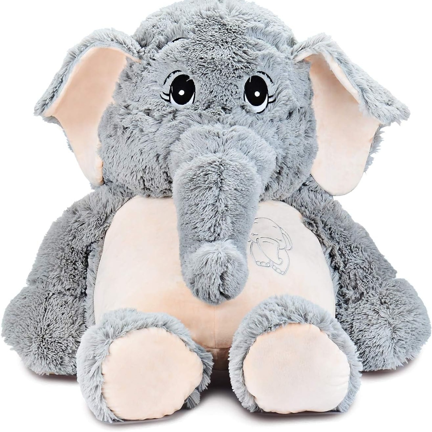 Giant Elephant Plush Toy 39 Inch: image 5