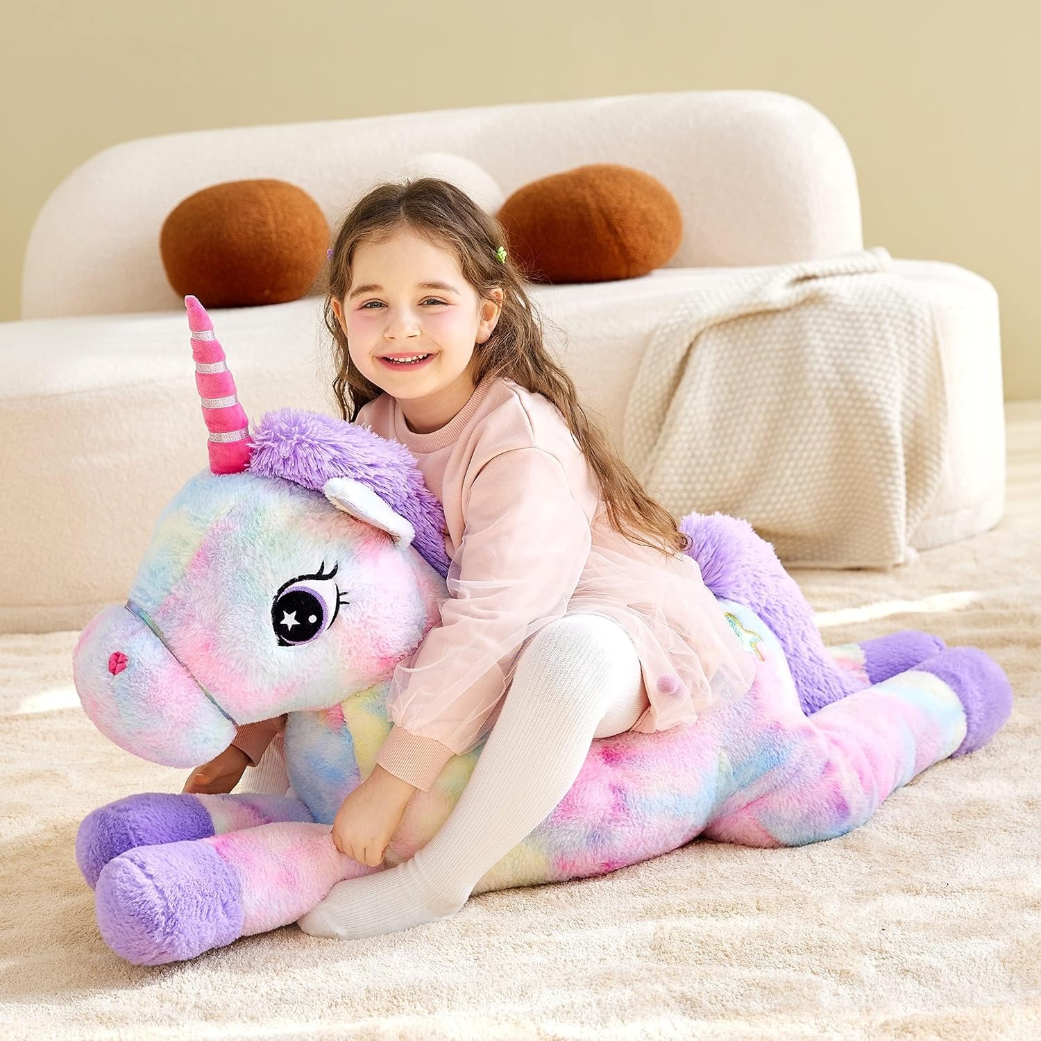 Giant Unicorn Plush Toy 43 Inch