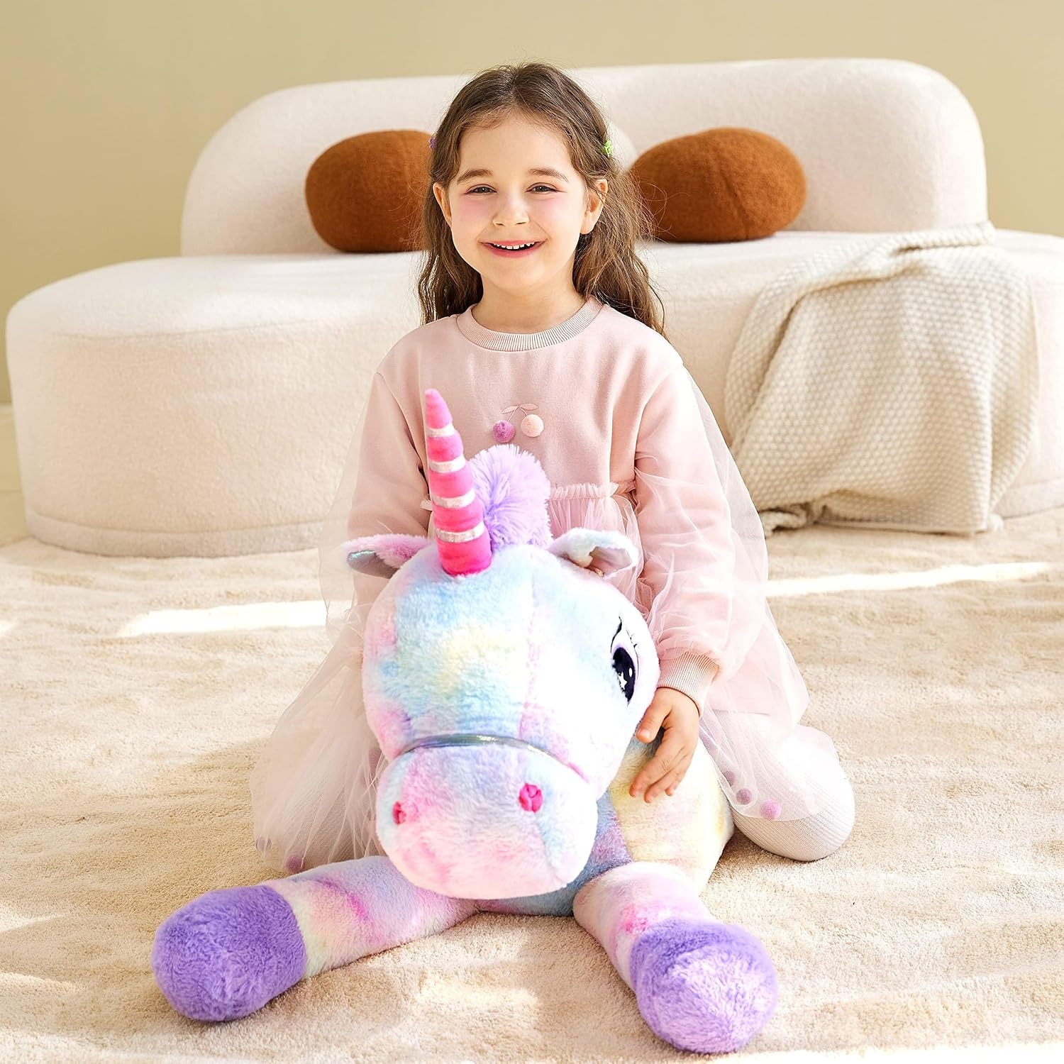 Giant Unicorn Plush Toy 43 Inch