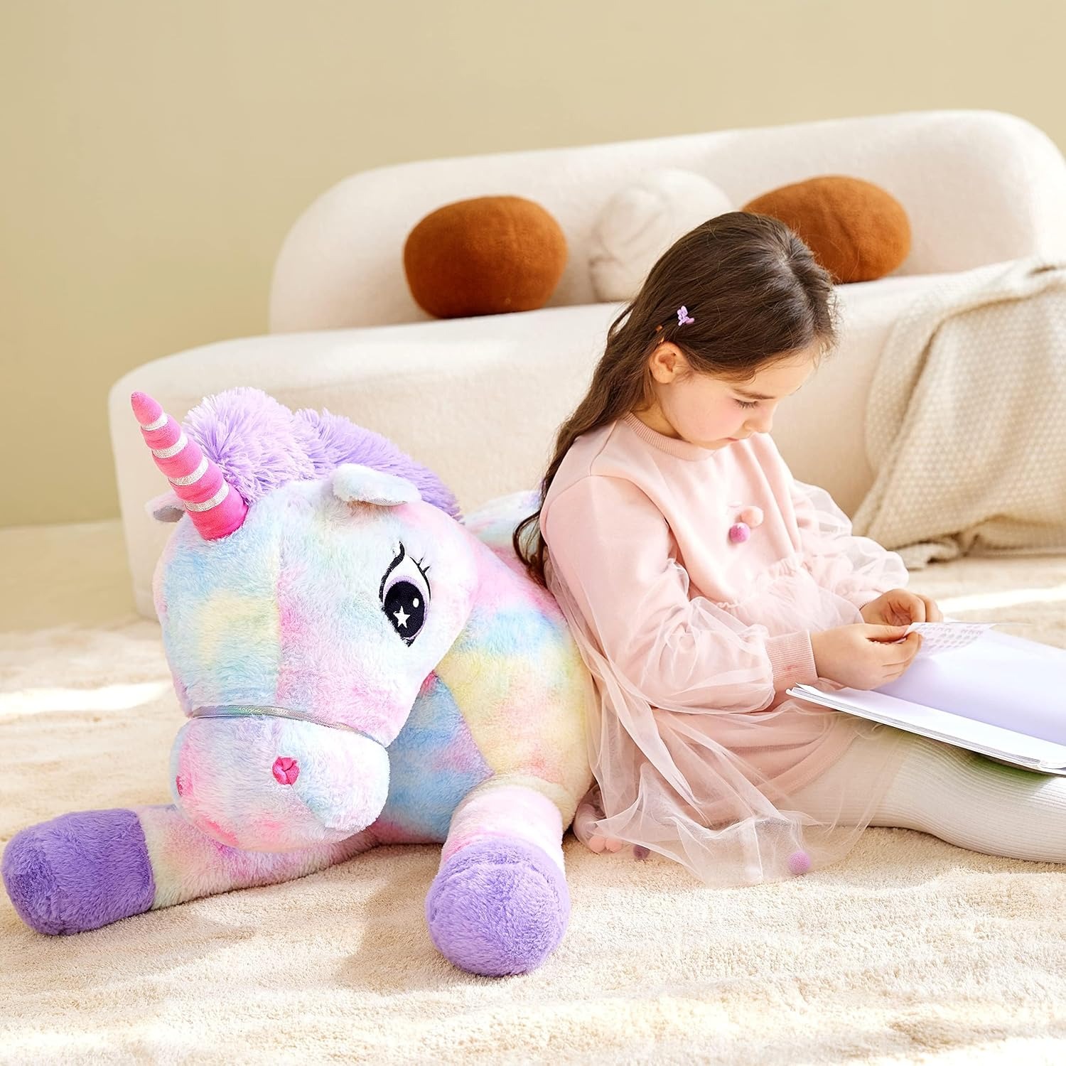 Giant Unicorn Plush Toy 43 Inch