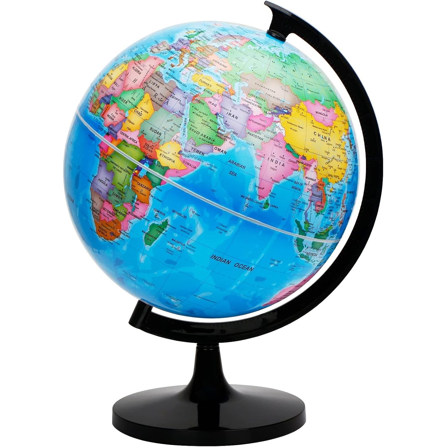 12 Inch Self-Assembly World Globe
