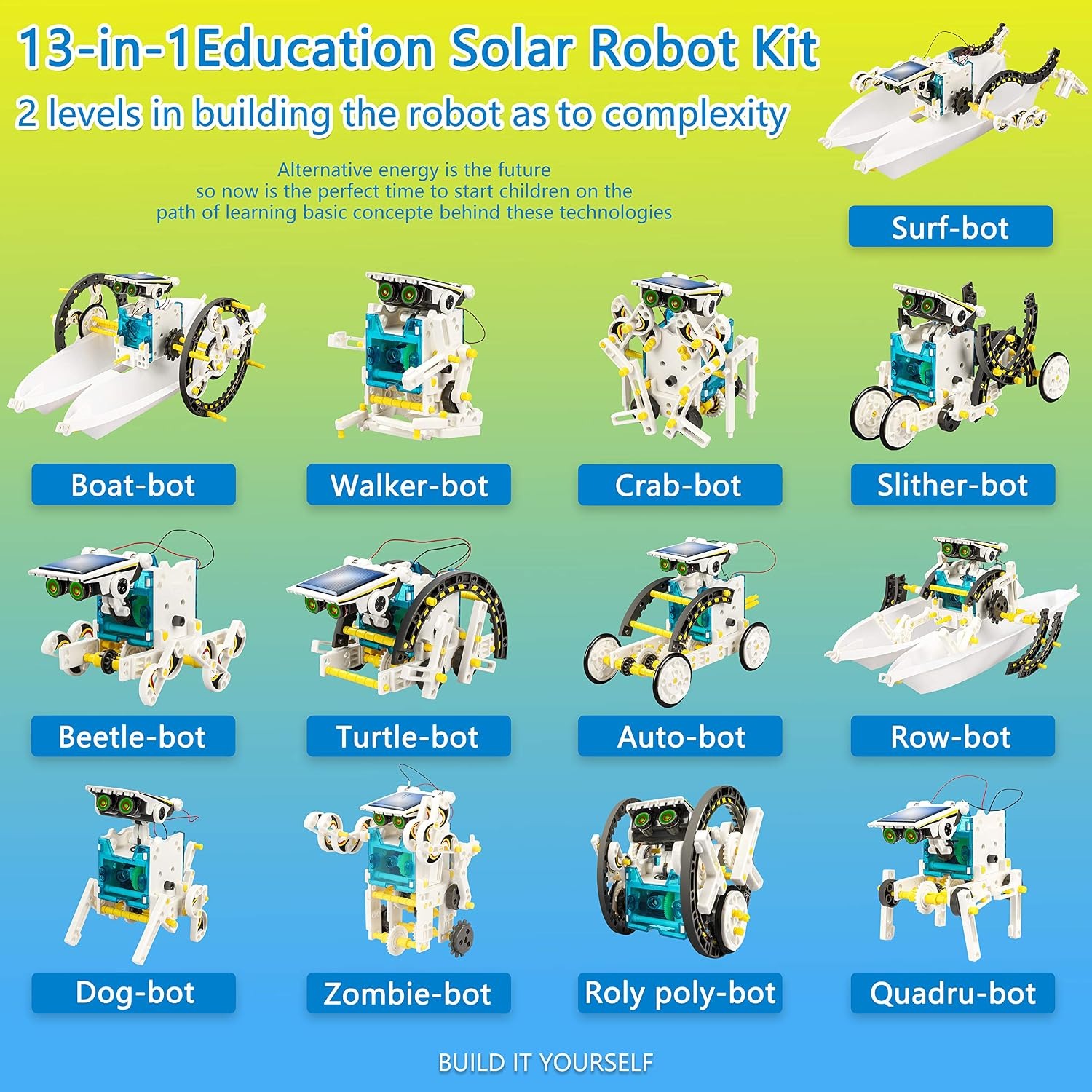 13-in-1 Solar Robot Kit: image 4
