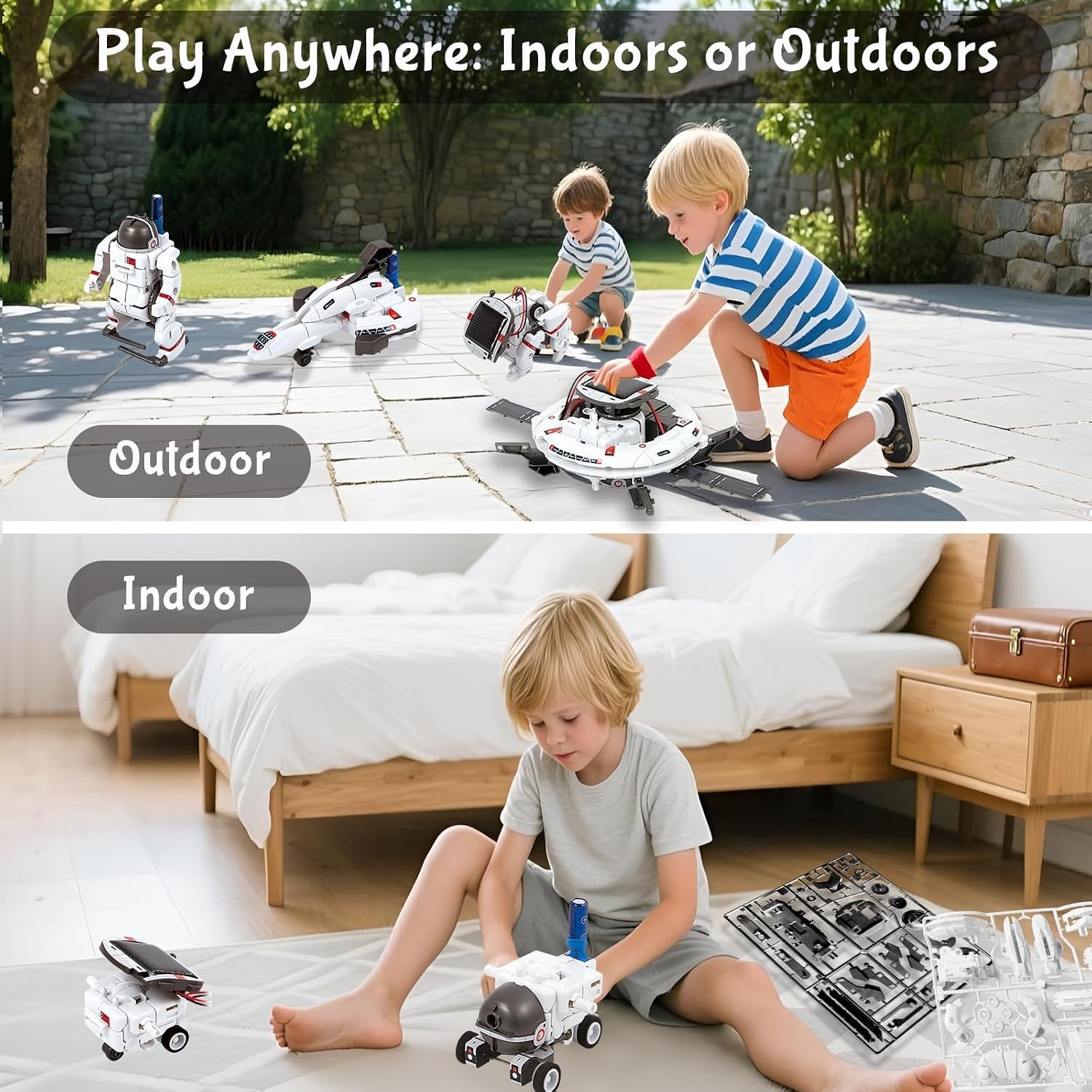 6-in-1 Solar Robot Kit