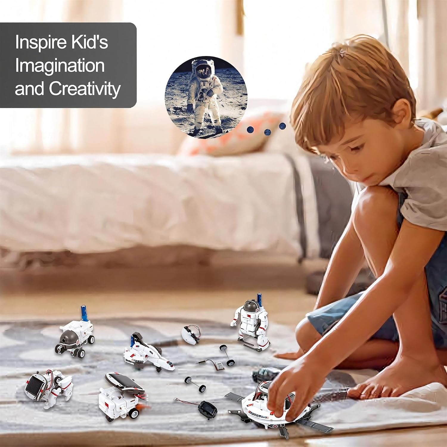 6-in-1 Solar Robot Kit