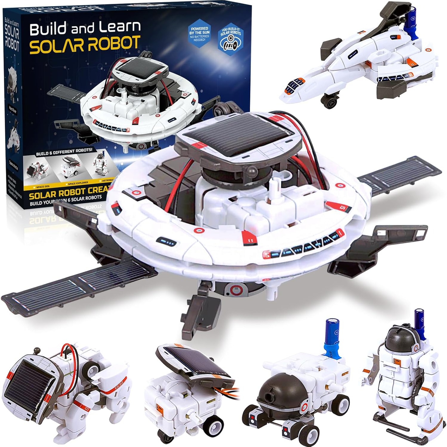 6-in-1 Solar Robot Kit