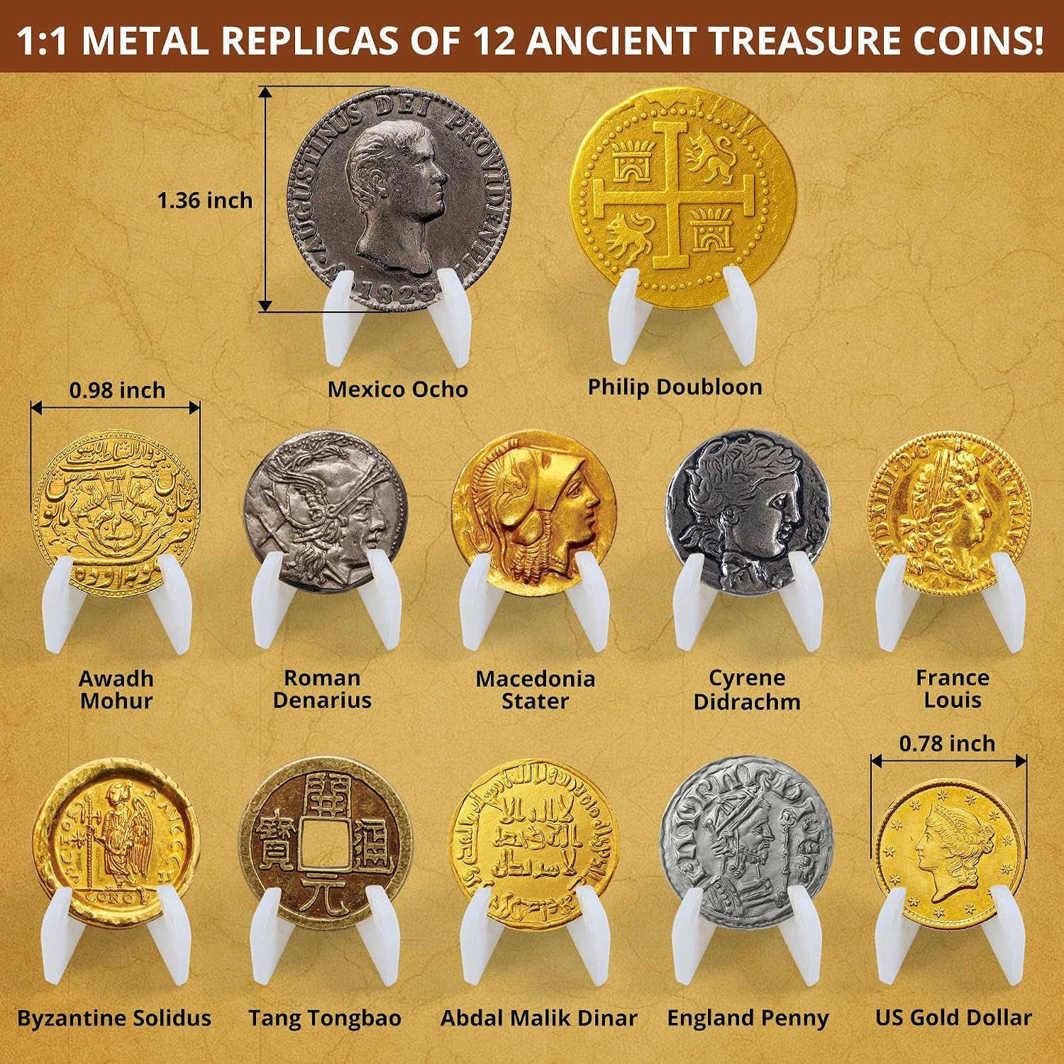 Pirate Treasure Coins Dig Kit