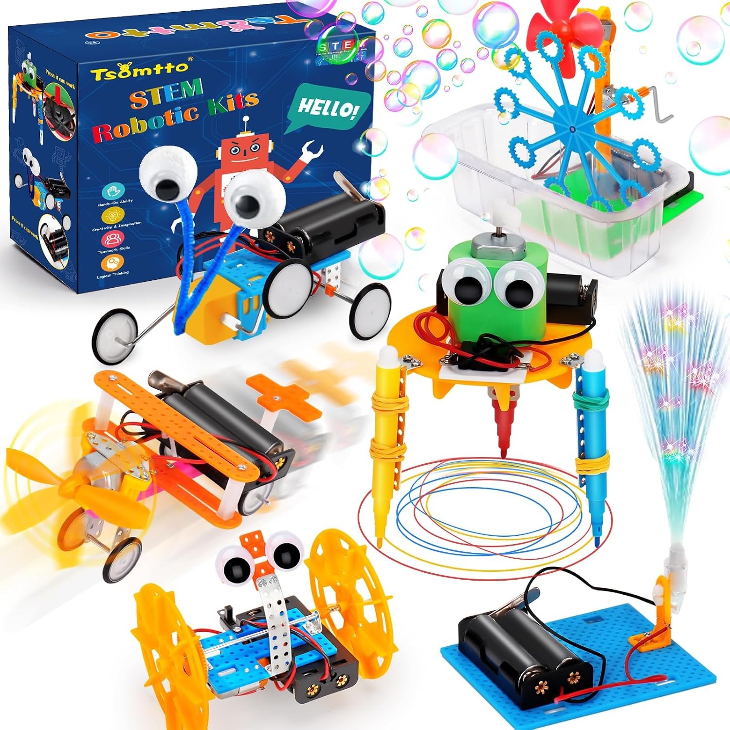 6-in-1 Science Robotics Kit for Kids: image 1
