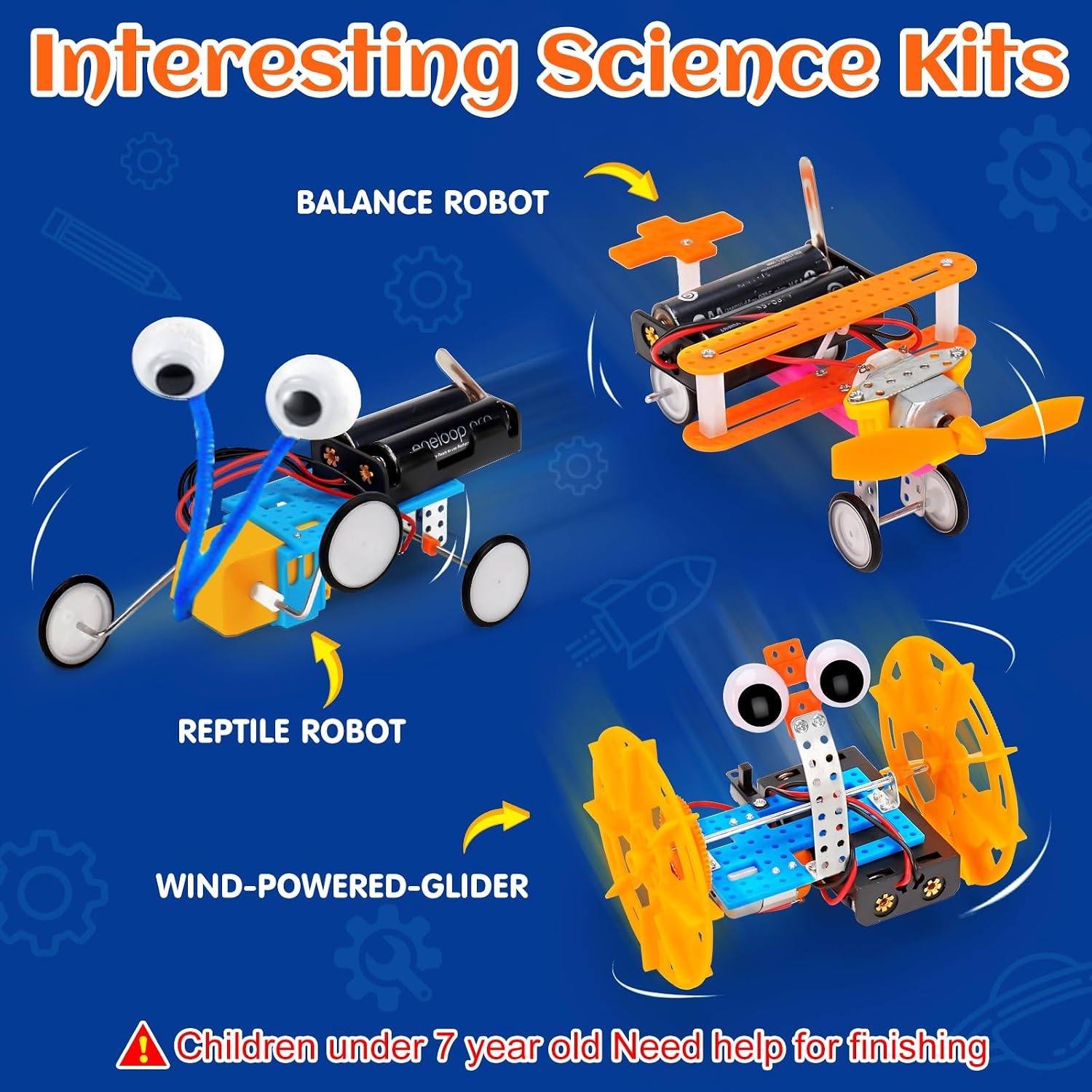 6-in-1 Science Robotics Kit for Kids