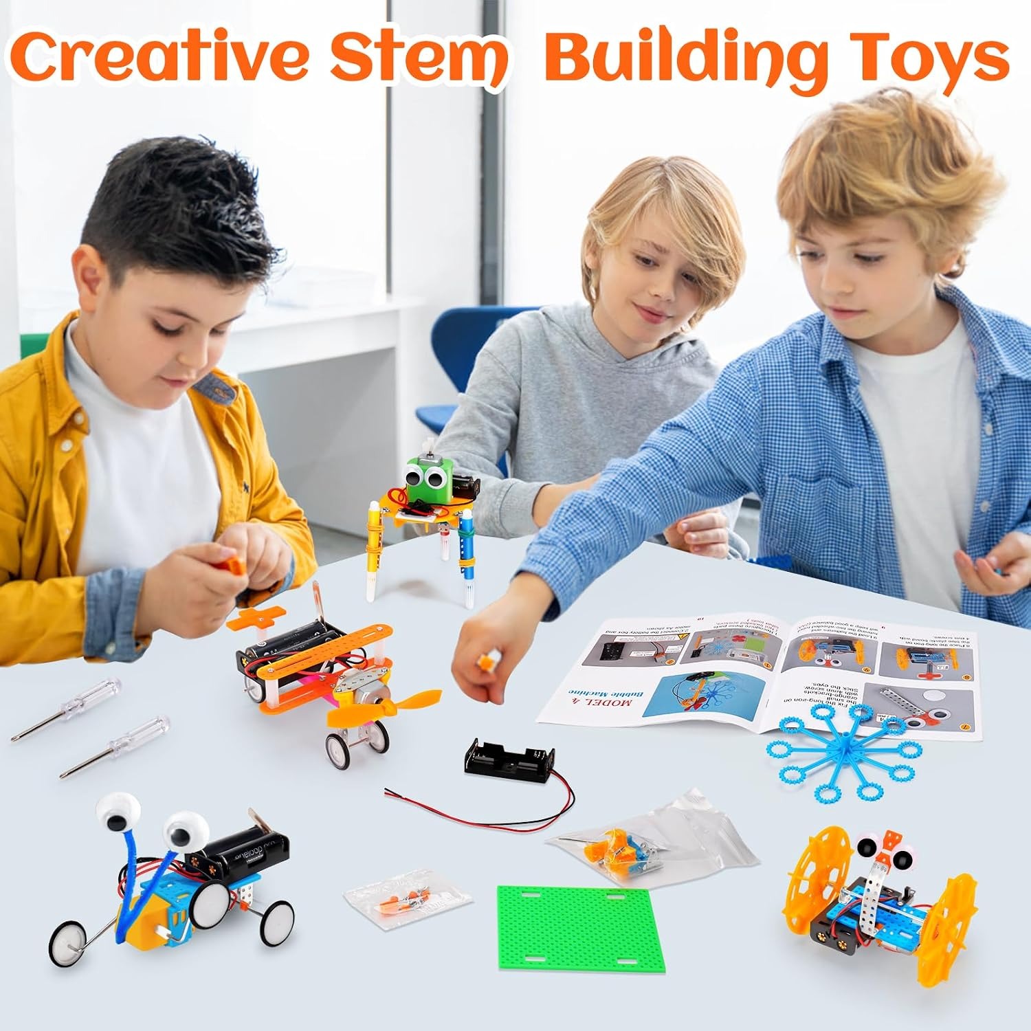 6-in-1 Science Robotics Kit for Kids