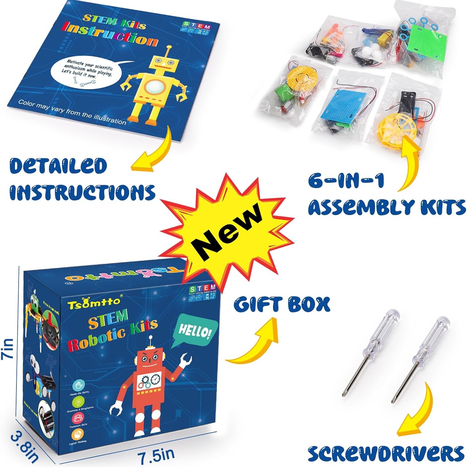 6-in-1 Science Robotics Kit for Kids: image 8